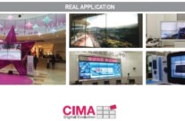 Новые бесшовные LCD-модули видеостен Cima Digitec с экраном Full HD LED BLU II